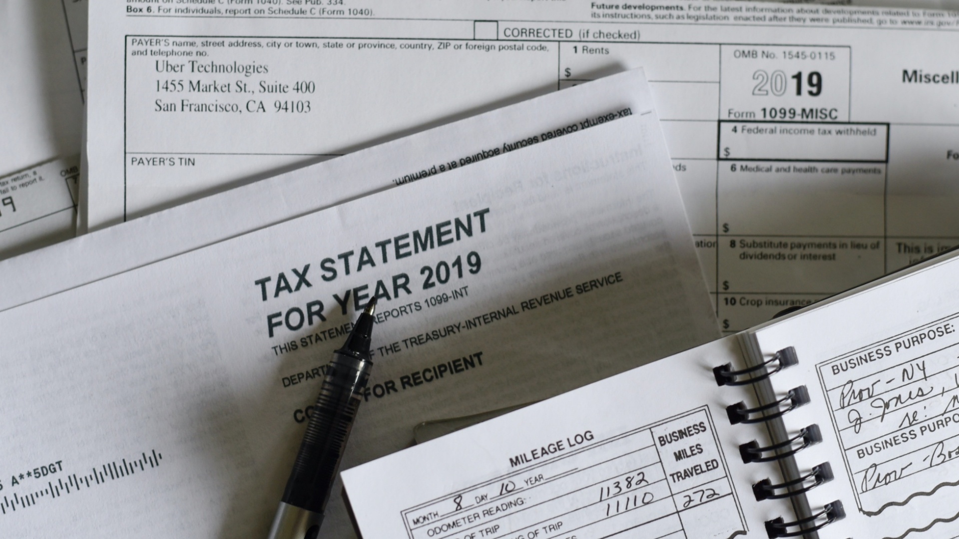 Tax documents and statements